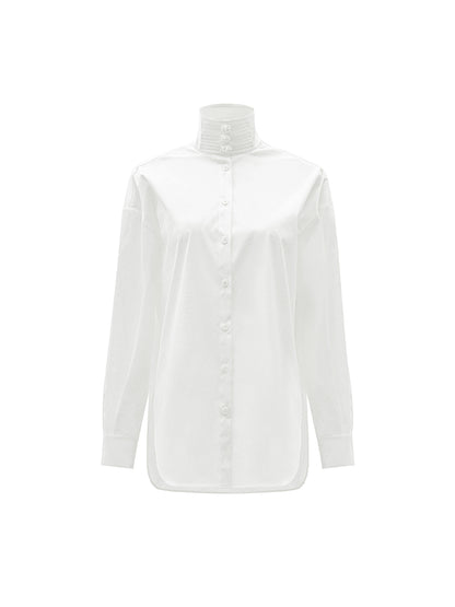 M essential Mackay designer embroidery oversized shirt pants set - calm.