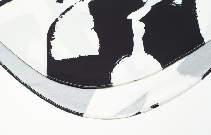 ZHUCHONGYUN Autum Print Sirred Skirt-GAJEEL.