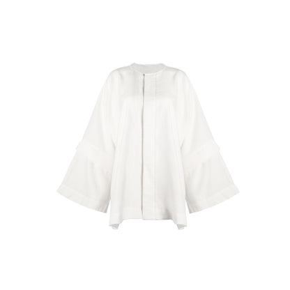 TUYUE one-piece cut round neck long sleeve Chinese coat shirt- ANDREW.