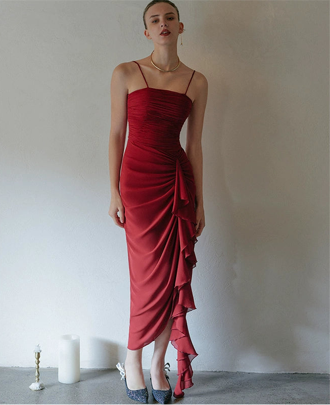 GOUDIN high-end light luxury evening dress-NAN.