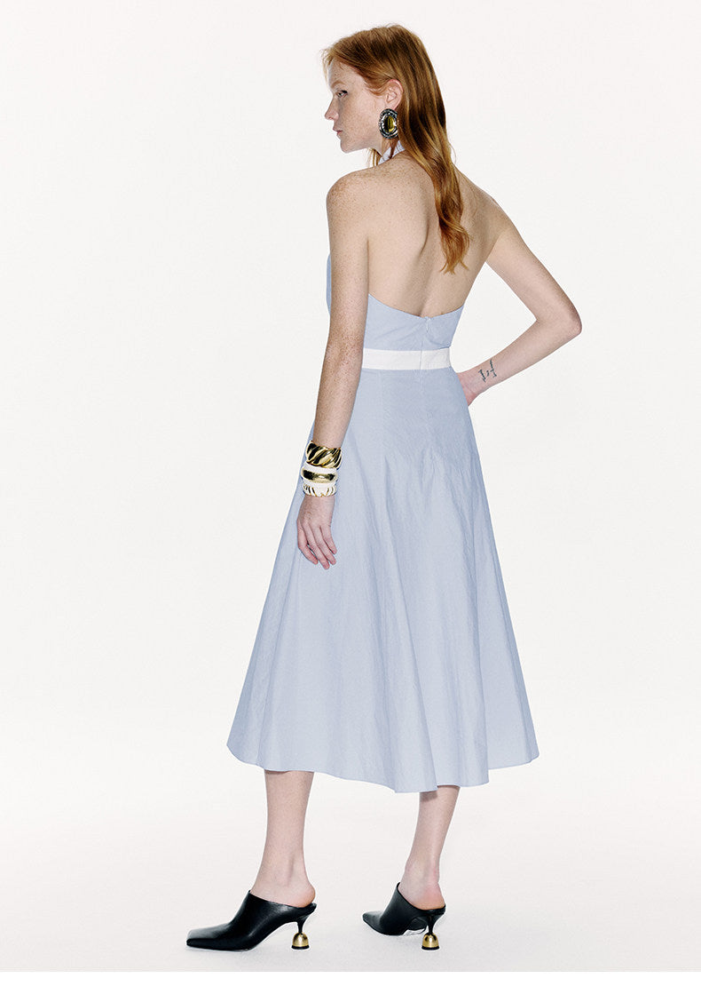 ATELIER MISS LU Orchid Backless Swing Dress - GODWIN.