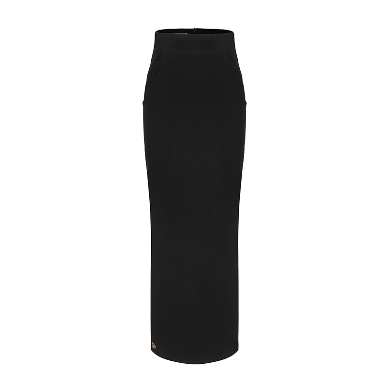 Le Palais Vintage Elegant Retro Black Velvet Stylish Three Piece Suit Set-LISI.