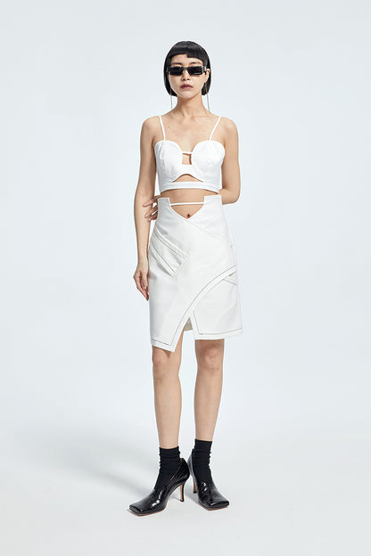 TINY IN Women's Cut-Out Camisole Top-BAKU