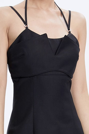 TINY IN fake two-piece sleeveless short dress-ACHA