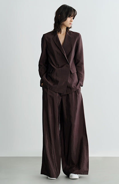 COMME MOI vintage double-breasted blazer - CAMILLA.