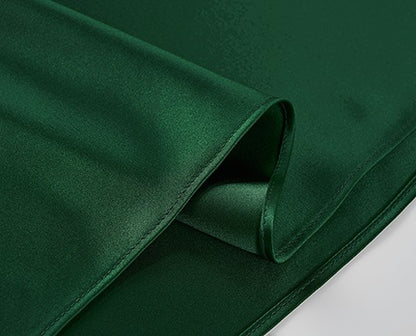 COMME MOI Lv Yan Designer Spring Women's Acetate V-Neck Green Suspenders - CLARA.