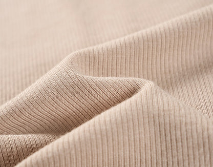 COMME MOI Lu Yan designer new women's Henry collar base shirt slim T-shirt - BLESSED.