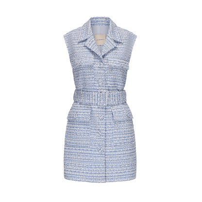 ATELIER MISS LU Adjustable Belt Mini Fragrance Dress - STAN.