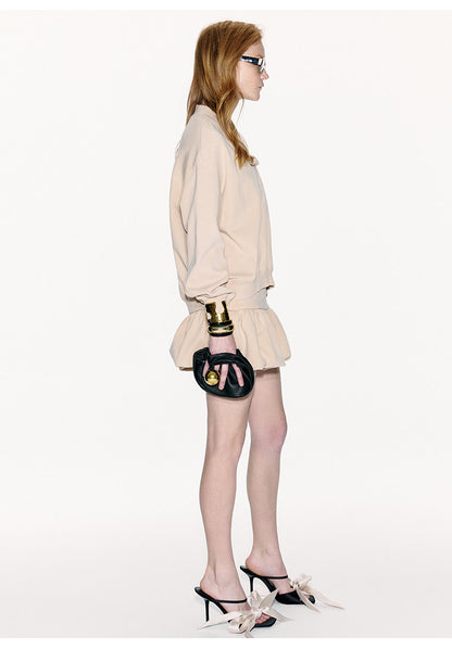ATELIER MISS LU Rabbit Ears Design Silhouette Sweatshirt - LEWIS.
