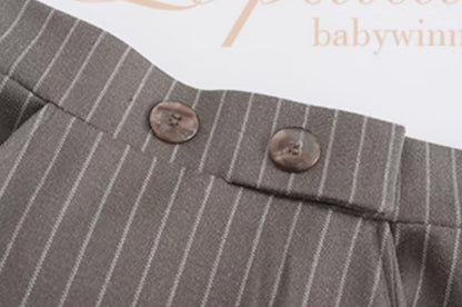 Le palais vintage style slim short jacket and hip skirt- MAY