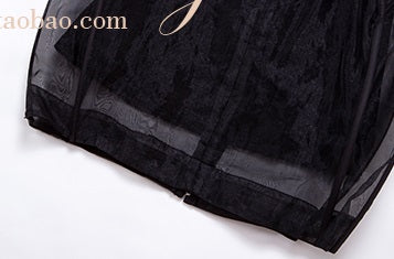 le palais  herringbone hourglass slim-fit organza dress-YEN