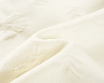 COMME MOI Lu Yan designer's new women's silk wool jacquard overlapping straight skirt - LIAM .