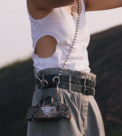 IUBALLET New Product MINI Small Genuine Leather Lipstick Bag - CHESS.