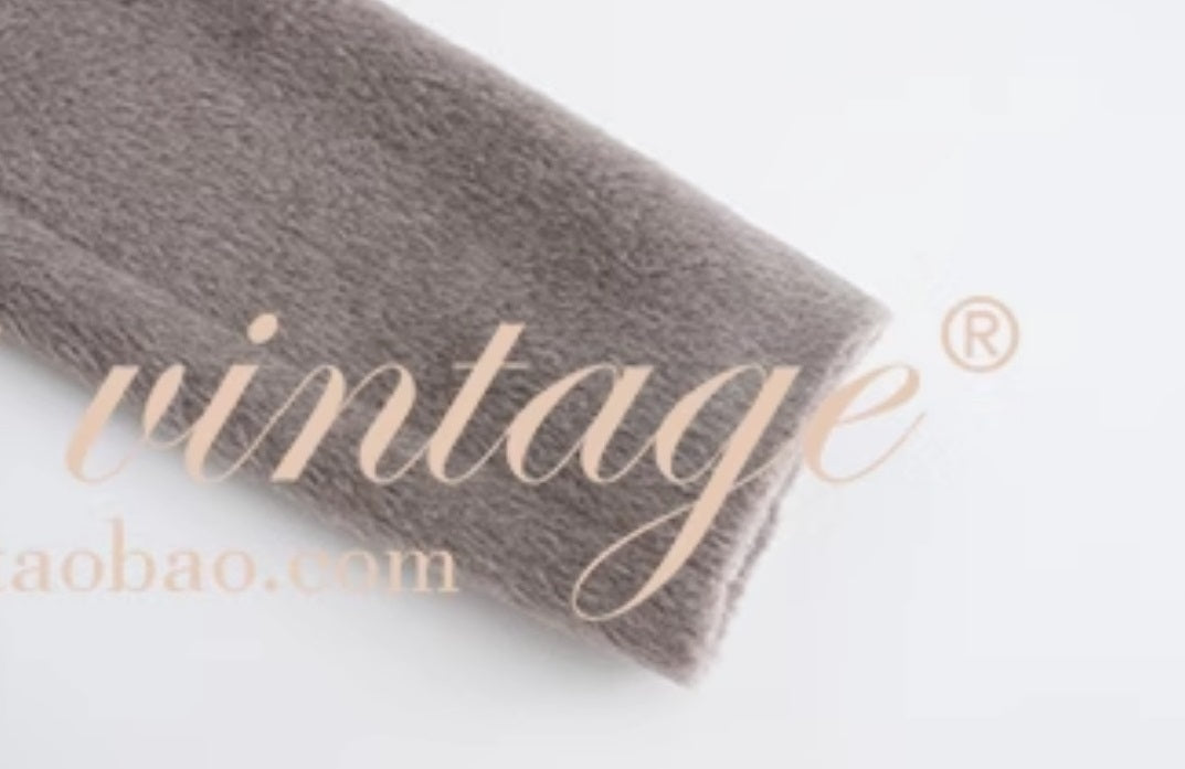 Le palais vintage elegant long-sleeve coat - LAM