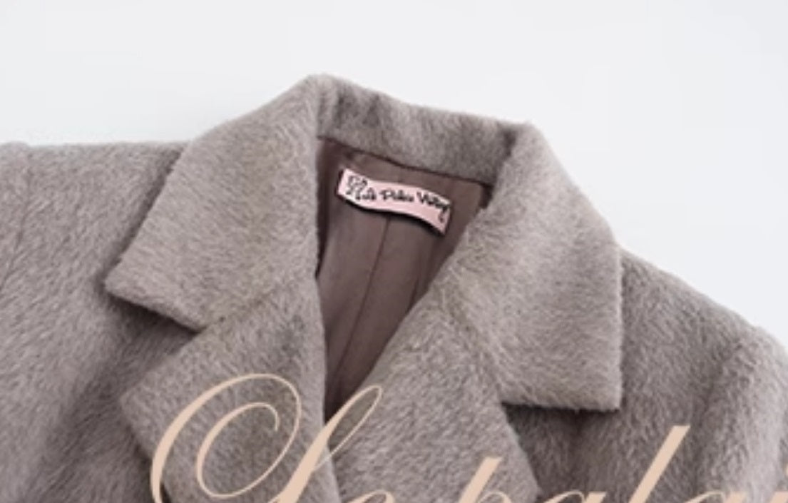 Le palais vintage elegant long-sleeve coat - LAM