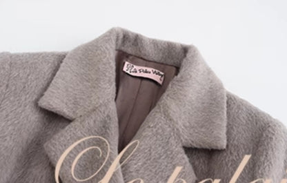 Le palais vintage elegant long-sleeve coat - LAM