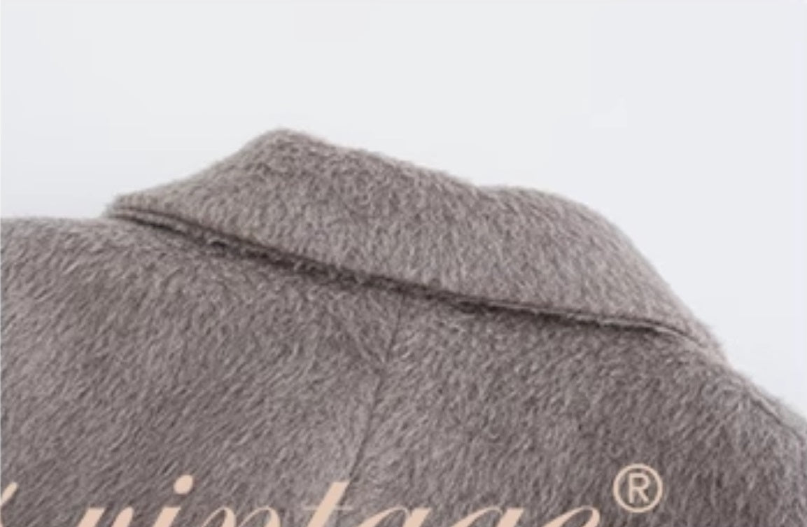 Le palais vintage elegant long-sleeve coat - LAM