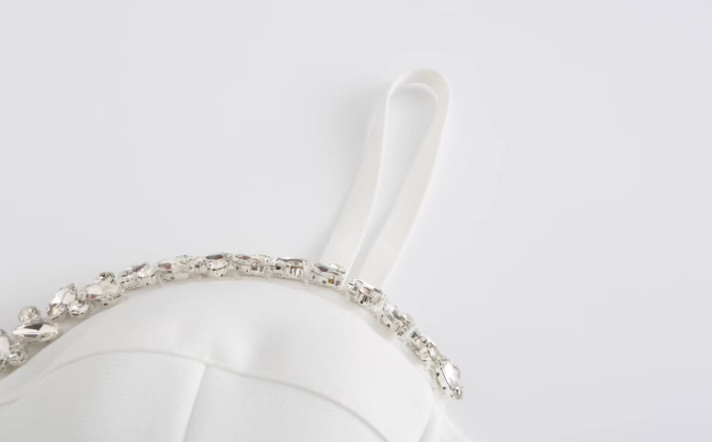 DOLLY Luxury 0ff Shoulder Sleeveless Diamond Bandage Sexy Slit Banquet Dress-PALOMA