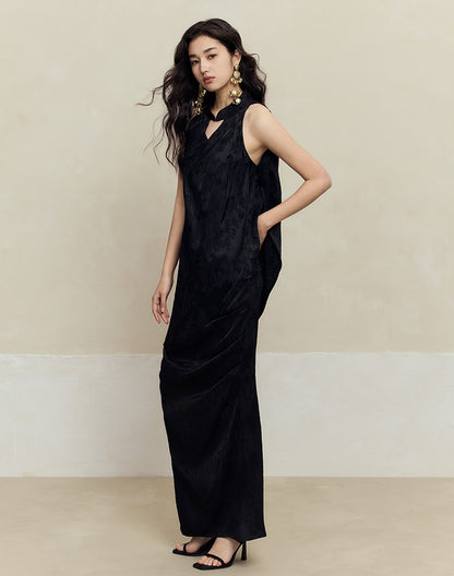 HECO Pleated red black white Skirt Slim High Waist Woman - glad.