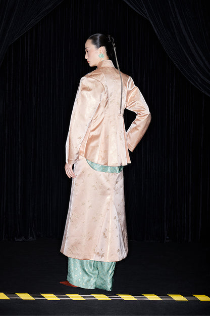 M essential Mackay designer brand Sea Cliff Tassel Beaded Shirt - plain.