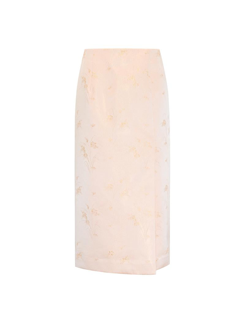 M essential Mackay designer seawater river cliff tassel beaded vest shirt skirt set- six.