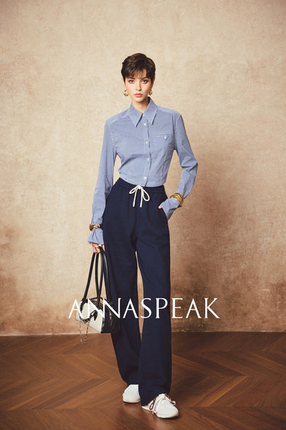 ANNASPEAK sweatshirt banana pants set-CHRIS.