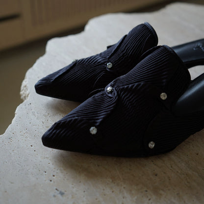 B-FEI Classical comfortable Flat pointed toe women's shoes-SUE.