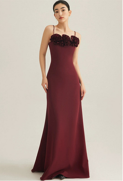 GOUDIN Toast bridal engagement party long evening dress-TONA.