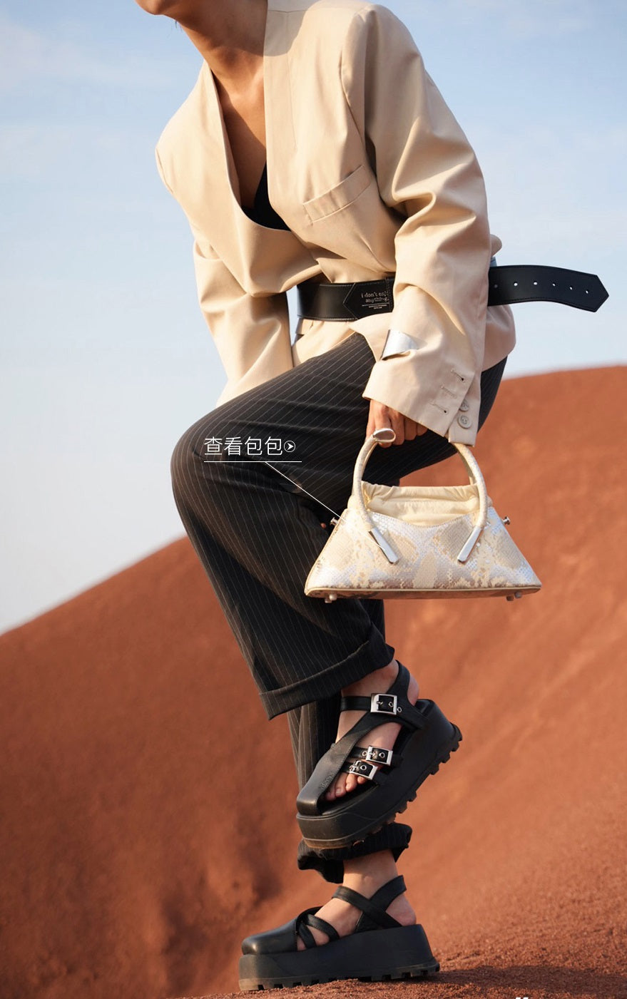 IUBALLET Stylish Cutout Black Silver Sandals - TEMPLE.