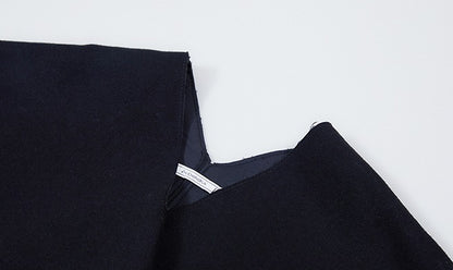 ZHUCHONGYUN black cardigan temperament coat-LENZ.