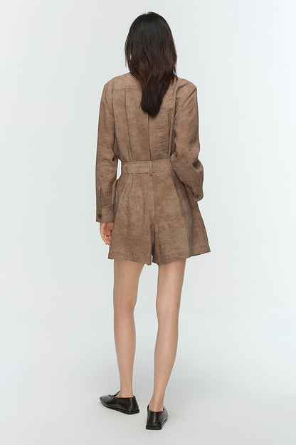 COMME MOI Lu Yan designer's new clothing irregular flat texture square-toe shoes - PHASE.