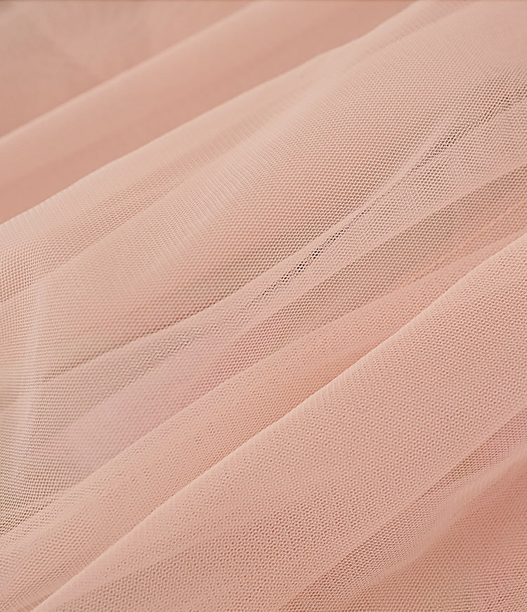 HECO Chinese Style Silk Chiffon Slip Summer Water Ripple Print Long Skirt - PEKKER.