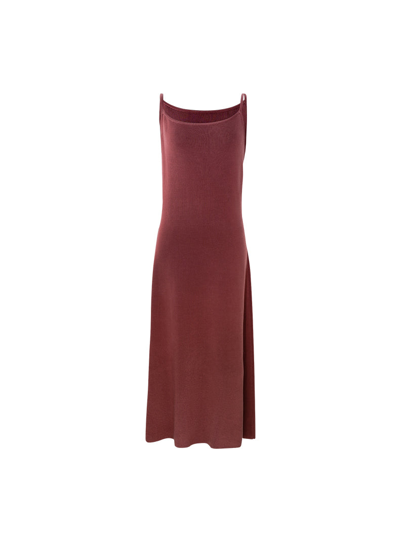 HECO Tencel Knit Soft Slip Dress - ADONIA.