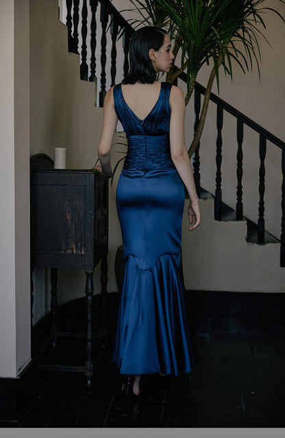 GOUDIN toast new engagement banquet party dress-VES.