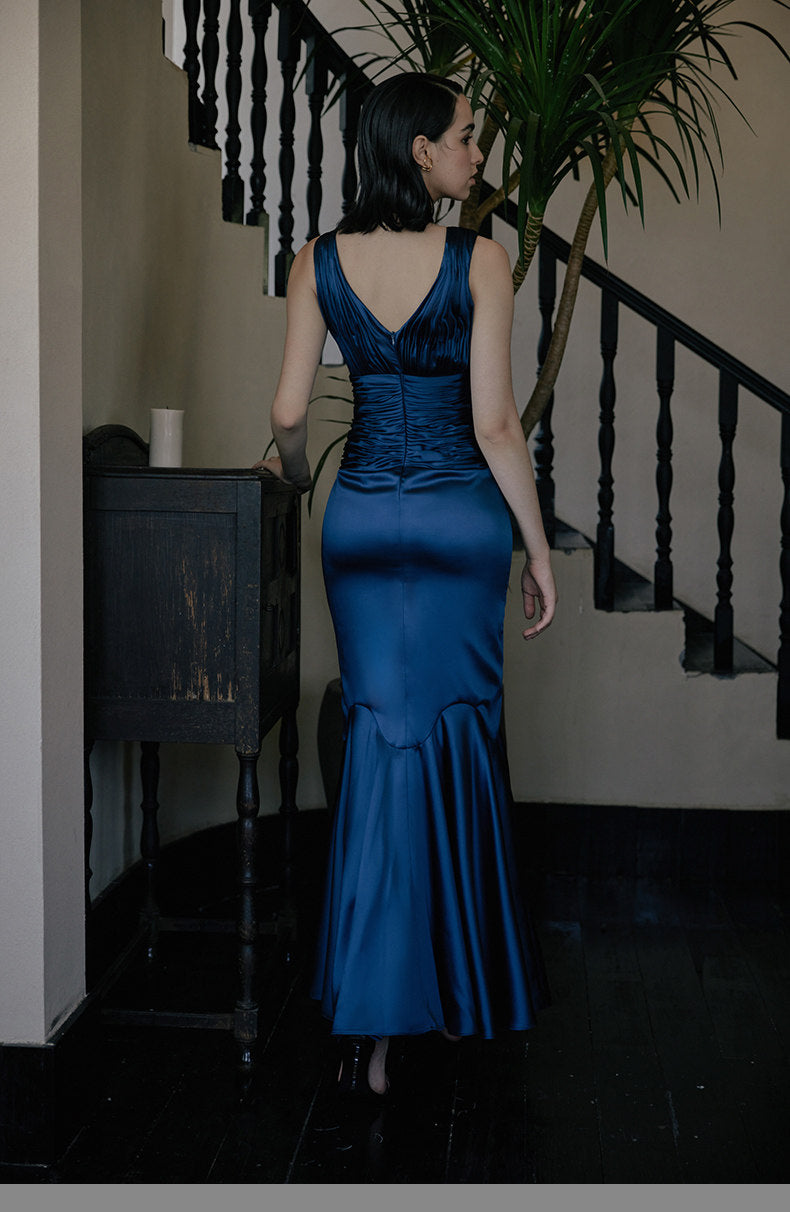 GOUDIN toast new engagement banquet party dress-VES.