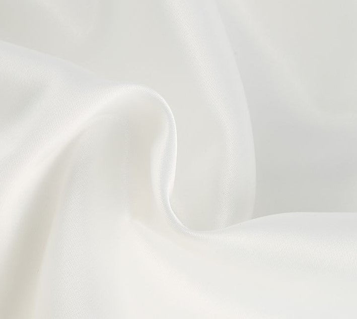 DOLLY Luxury White French Style Stain Sleeveless Irregular Hem Cocktail Dress-Lui