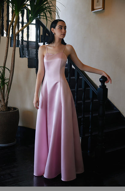 GOUDIN suspenders long high-end light luxury evening dresses -GIN.