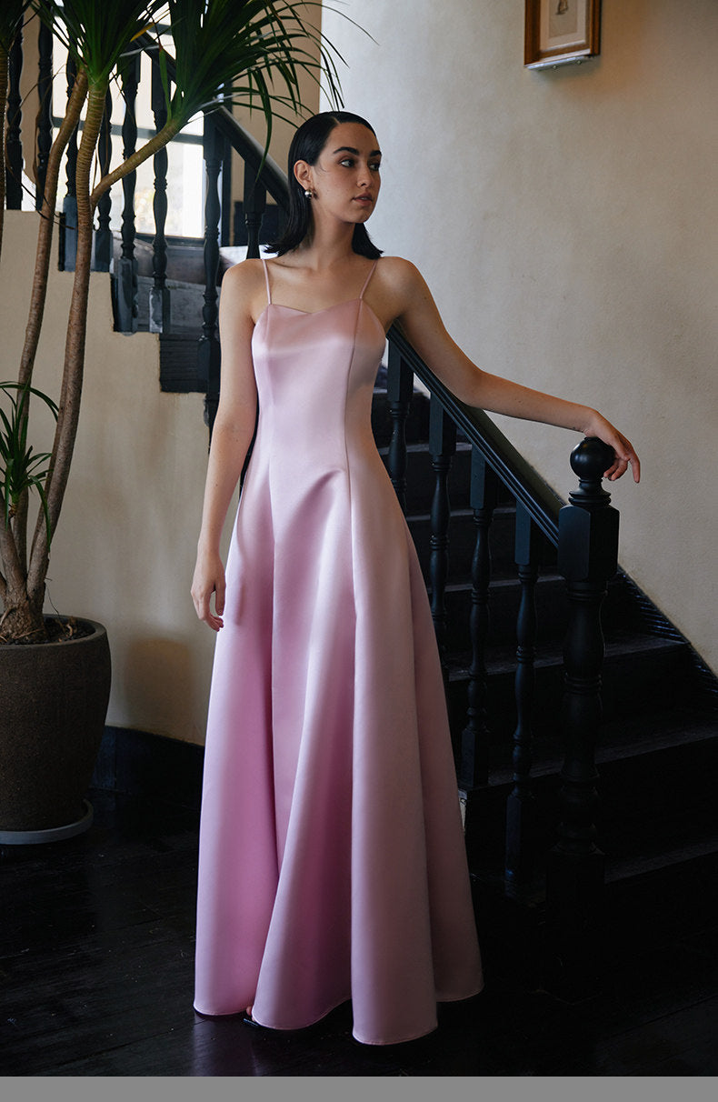 GOUDIN long high-end light luxury evening dresses -GIN.