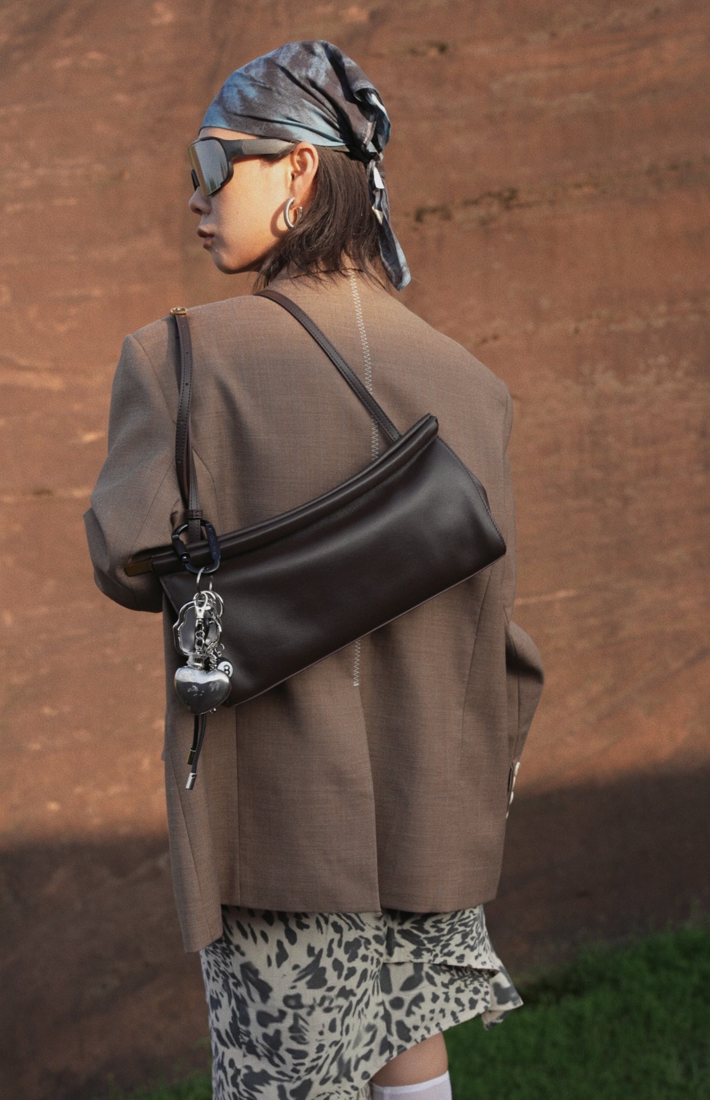 IUBALLET Commuter Wrap Top Layer Cowhide One-Shoulder Crossbody Bag - SOILDERS.