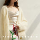 High-end Imported mohair blended mercerized wool sweater cardigan - Haris
