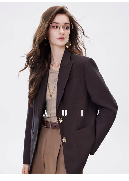 AUI Casual Blazer New High-end Temperament Suit Two-Piece Skirt - Hae-Won.
