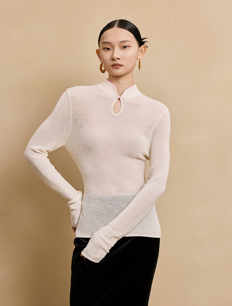 HECO  hollow wool knitwear fashion underwear - NEWS.