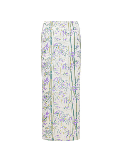 M essential Mackay designer jacquard tunic jacket pencil skirt suit set - Qizhu