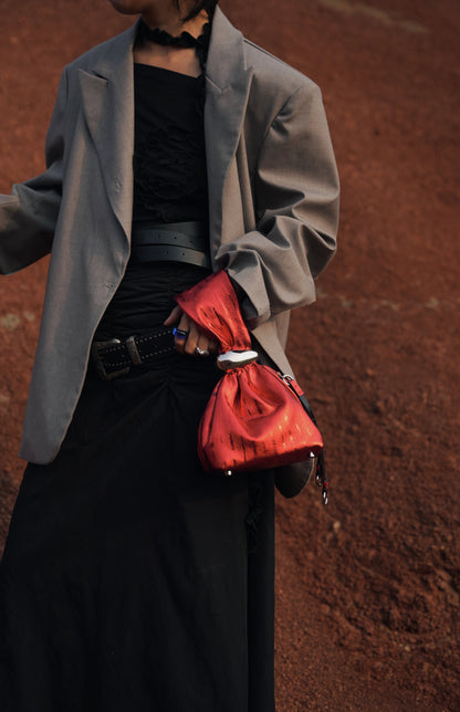 IUBALLET Timeless Triangle Leather Bag - LUCKY.