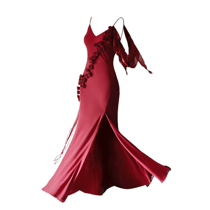 GOUDIN light sleeveless birthday party dress-DRA.