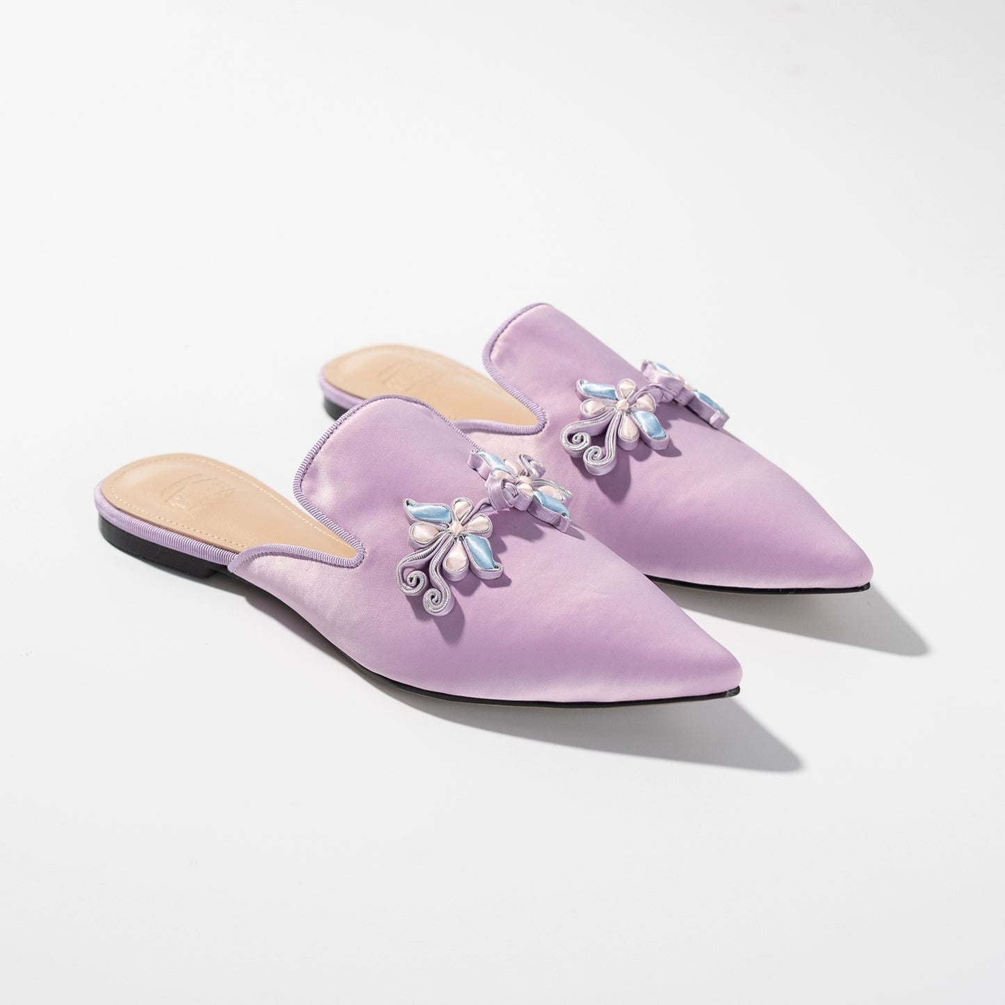 B-FEI Chinese flat mules Retro women's shoes-NOPU.