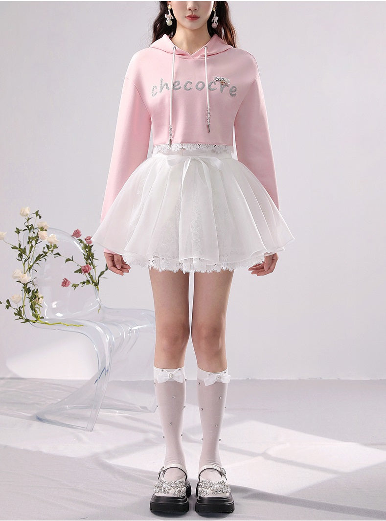 CHECOCRE  Elegant Stubble Age-Reducing Sweet Girl Suit Skirt -  TREATED