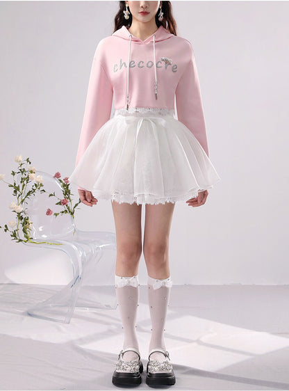 CHECOCRE  Elegant Stubble Age-Reducing Sweet Girl Suit Skirt -  TREATED