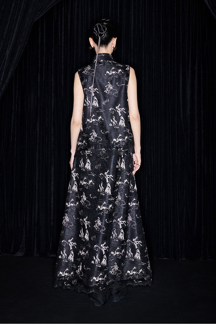 M essential Mackay designer beads vest skirt -  sieve.