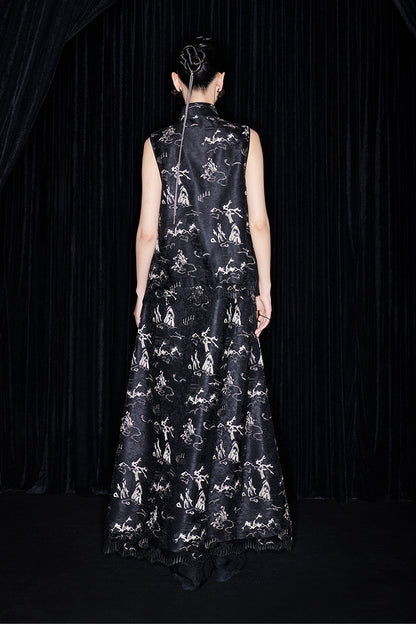 M essential Mackay designer beads vest skirt -  sieve.